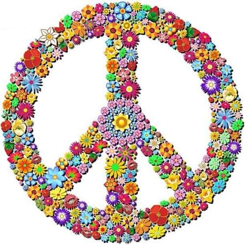 Creative Conditioner Peace Creative Car Sticker Fine Decal Car Styling Vinyl Material Good Quality Waterproof Sun Protection