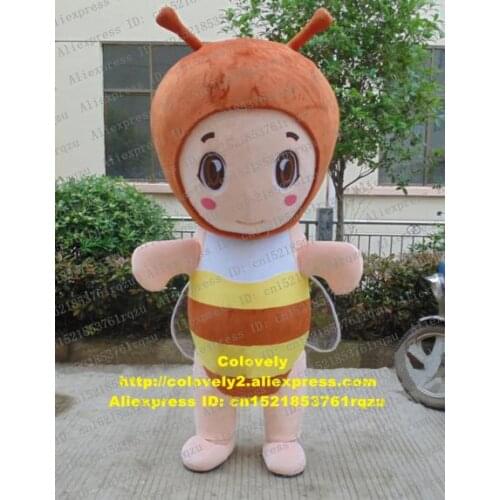 Bee Honeybee Wasp Hornet Vespid Bumblebee Bombus Mascot Costume Adult Character Square Publicity Children Program zz5052