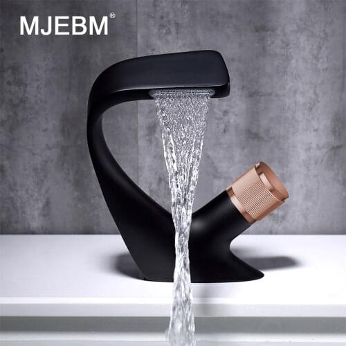 MJEBM Black Bath Faucets