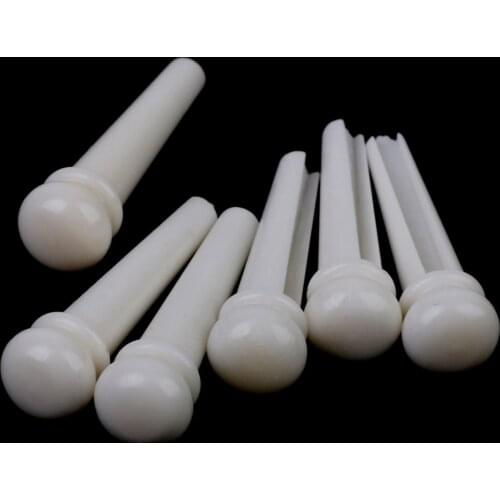 Pack of 6 Acoustic Guitar Bridge Pins for Guitar Lover Musical Gift