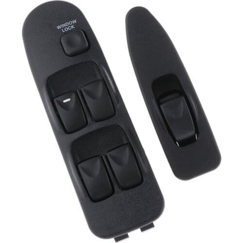 Electric Power Window Lifter Lock - Master Control Switch, Front Left Driver Side for Mitsubishi Carisma 1995-2006