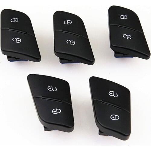 RWSYPL 5X Side Driver Window Center Door Lock Control Switch Controlling Button For VW Passat B6 3C 3C0962125B REH 3C0 962 125 B