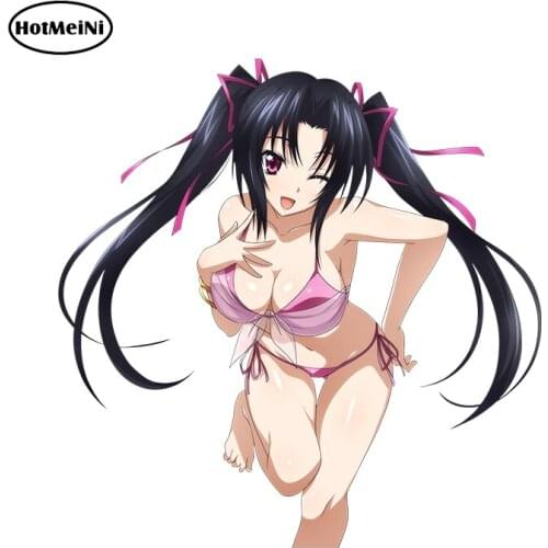 HotMeiNi Sexy Car Stickers High School DxD Serafall Leviathan Render 3D Car Styling Vinyl Car Window Wiper Decal Accessories