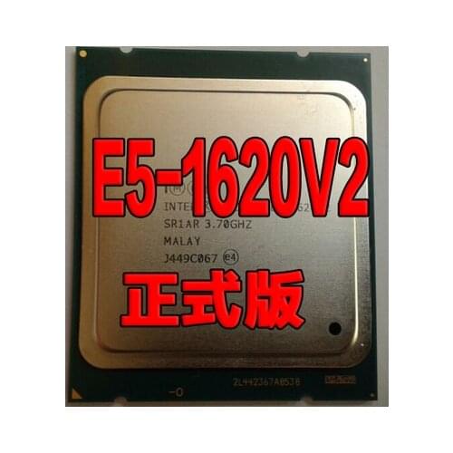Intel Xeon E5 1620 V2 e5 1620 V2 3.7GHz 4 Core 10Mb Cache LGA 2011 CPU Processor can work
