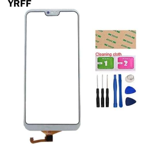 Phone Touch Screen Digitizer Panel For Huawei P20 Lite ANE-L21 ANE-LX1 Nova 3E Touch Screen Front Glass Lens Sensor Tools 3MGlue