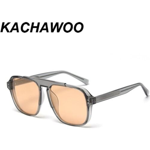 Kachawoo men polarized sunglasses photochromic driving high quality transparent sun glasses for women TR90 sun shade summer