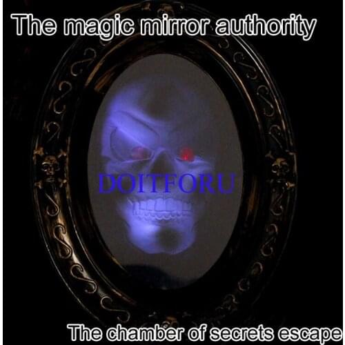 Magic mirror authority escape room prop Reality the chamber of secrets escape props