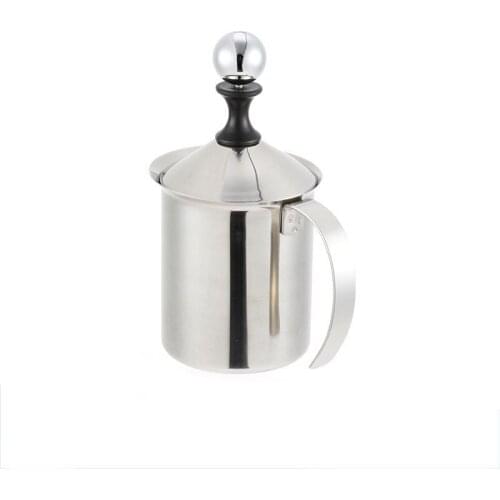 600ML Stainless Steel Milk Frother for Coffee Pull Flower Milk Bubble Cup Kitchen Accessories Milk Jugs Egg Beater
