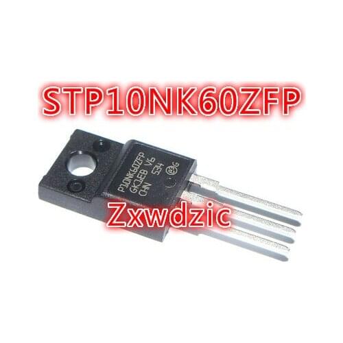 10PCS STP10NK60ZFP TO-220F STP10NK60ZFP TO220 10NK60ZFP TO220F 10NK60 STP10NK60 TO-220