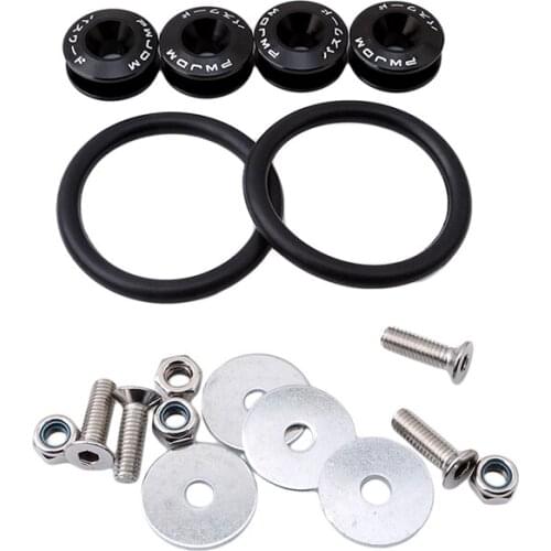 Auto Replacement Reinforced Surrounding Pad Detachable Screws Car Front And Rear Bumper Hatch Fixing Buckle Nuts & Bolts