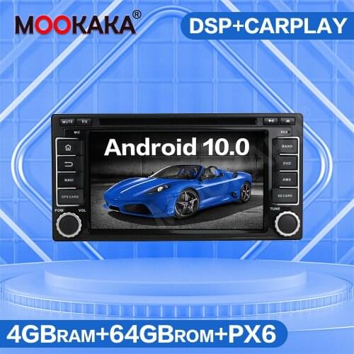 DSP Android 10.0 4GB+64GB Car GPS Navigation Radio For Subaru Forester Impreza 2008-2013 Multimedia Player Auto Stereo Head Unit