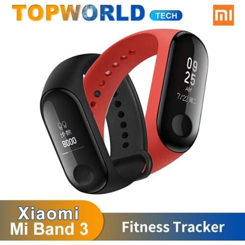 Xiaomi Mi Band 3 Miband 3 Smart Wristband With 0.78" OLED Touch Screen Waterproof Heart Rate Fitness Tracker Smart Bracelet