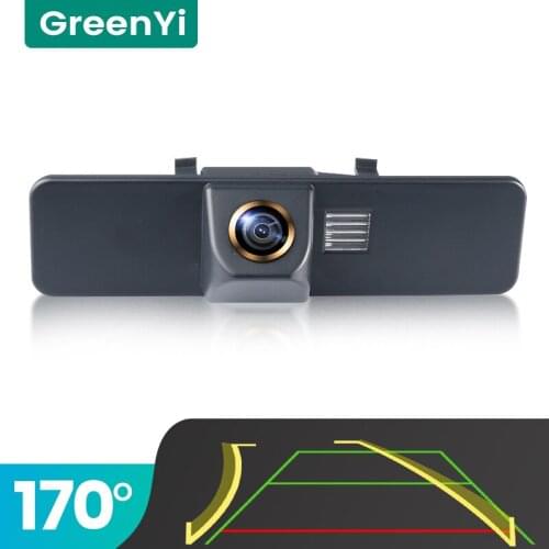 GreenYi Trajectory 170° AHD Car Rear View Camera for Subaru Legacy 2007-2012 Night Vision Reverse Reversing 4pin Vehicle Parking