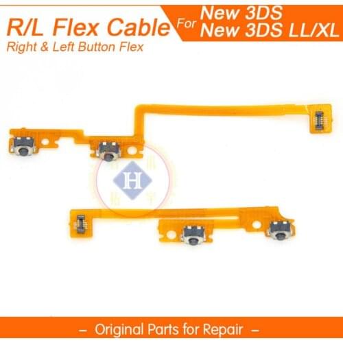 HOTHINK 5pairs/lot Shoulder Trigger Button Left Right Flex Cable L/R Switch for New 3DS 3DS XL 3DS LL (2015 version) Repair