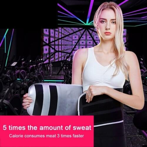 Summer Slimming Exercise Belly Body Beauty Waist Support Belt Waist Trimmer Belt Sweat Wrap Tummy Stomach Weight Loss Fat