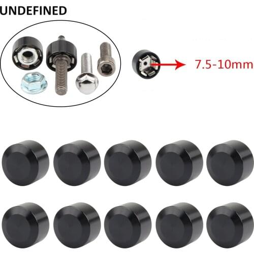 Motorcycle Twin Cam 7.5-10mm 3/8" Inner Head Bolts Cover Caps Schrauben Screw For Harley Touring Street Glide Sportster XL Dyna