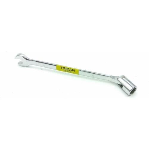 New 1pcs Combination Flexible Socket Wrench Open end wrench 8, 9, 10, 11, 12, 13, 14, 15, 16, 17, 19, 22MM