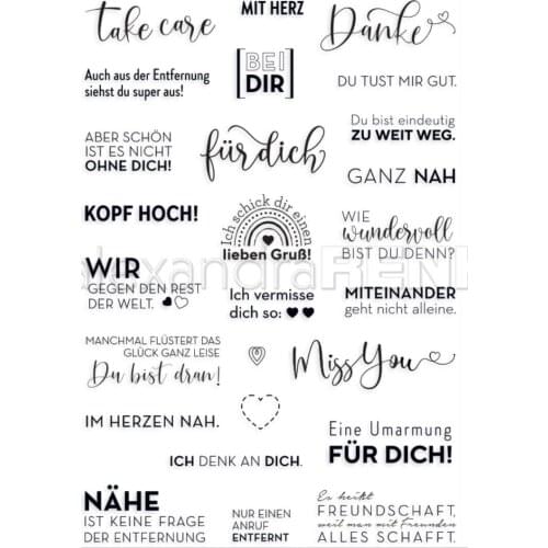 German Clear Stamp Transparent seal for DIY scrapbooking/Card Making c628