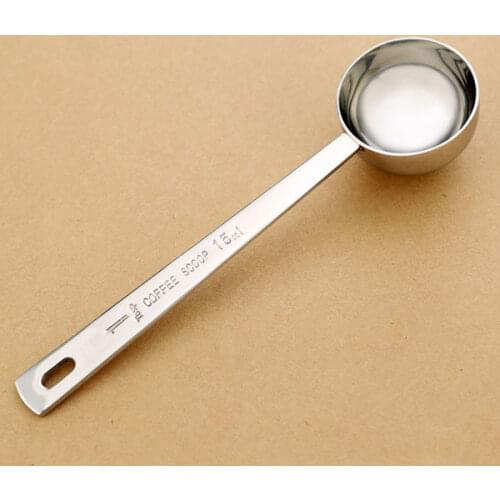 New 15ml Stainless Steel Coffee Spoon Table Decoration Christmas Cute Children Originality Gifts Milk Powder Spoon