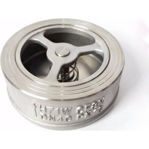 Non-return Check Valve SS304/SS201 Stainless Steel Wafer Valve DN80/DN100/DN125/DN150