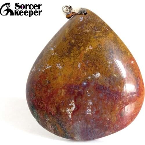 Agates Necklaces Pendants Bijoux Femme Jewelry Making Accessories Natural Rainbow Gem Stone Beads Gifts For Women Men -A64