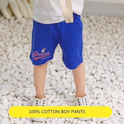 Children Summer Shorts Cartoon Dog Elastic Waist Shorts for Boys Girls Fashion Sports Pants Toddler Panties Kids Beach Clothing