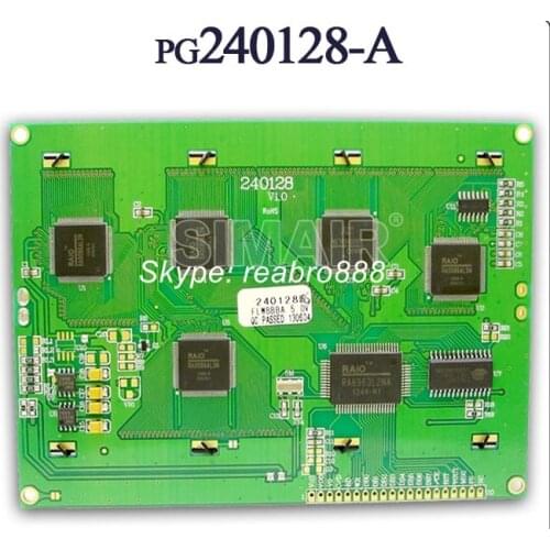 Compatible LCD For PG-240128A PG240128A Powertip LCD Screen Module Replacement lcd panel