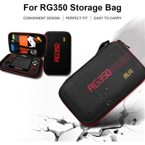 RG351P/RG351M/RG350M Protection Bag For Retro Game Console Hard EVA Storage Bag Waterproof Handbag Anti-Fall Carrying Case HOT