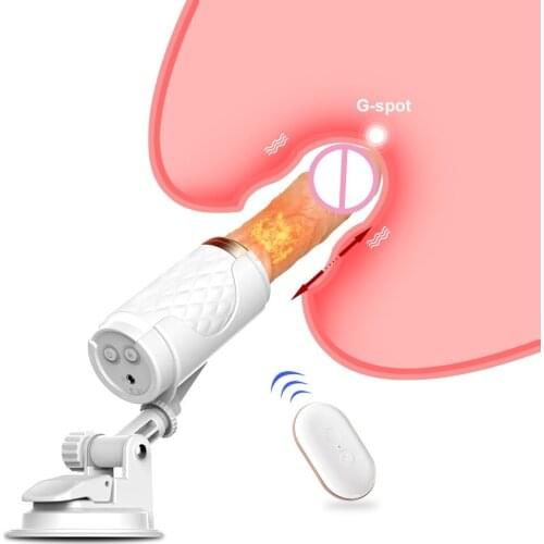 18 Automatic Sex Machine Telescopic Dildo Rotation Vibrator Realistic Dildo Thrusting G Spot Anal Masturbator Sex Toys For Women