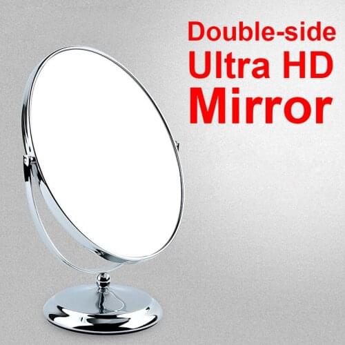 9.8-inch LARGE Tabletop Two-sided Swivel Vanity Mirror, Store Counter Mirror, 12.6-inch Height