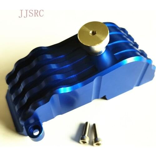 Aluminum Motor Cover Gearbox Shell for RC TRAXXAS 1/5 X-MAXX XMAXX 6S 8S MONSTER TRUCK77086-4 Metal Motor Cover#7787