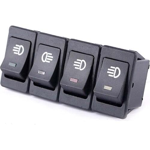 Car Auto Fog Light Rocker Toggle Switch On/Off DC 12V 35A LED Indicator for car Accessories