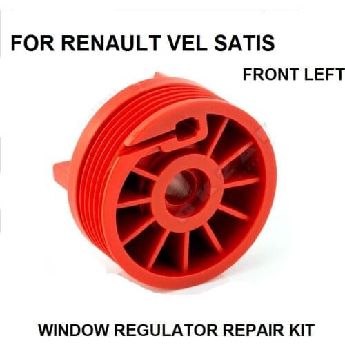 CAR PLASTIC ROLLER KIT FOR RENAULT VEL SATIS WINDOW REGULATOR ROLLER CLIP REPAIR KIT FRONT LEFT NEW