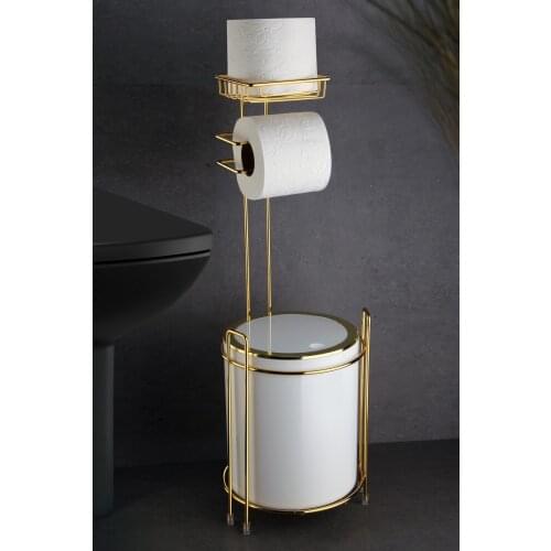 Toilet paper holder stainless steel tissue holder mobile phone bathroom Paper Holder Trash Bin Dustbin держатель для туалетной