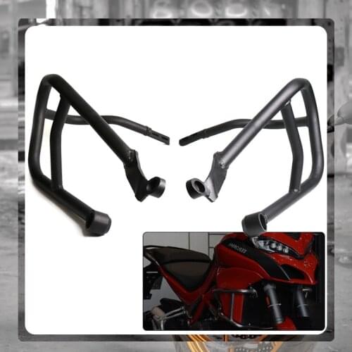For DUCAITI Multistrada 1200 950 1260 S MTS950 2017 2018 2019 2020 Motorcycle Engine Guard Bumper Crash Bar Body Frame Protector