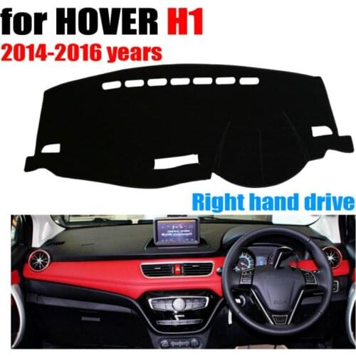 FUWAYDA Car dashboard covers mat for HOVER H1 2014-2016 years Right hand drive dashmat pad dash cover auto dashboard accessories