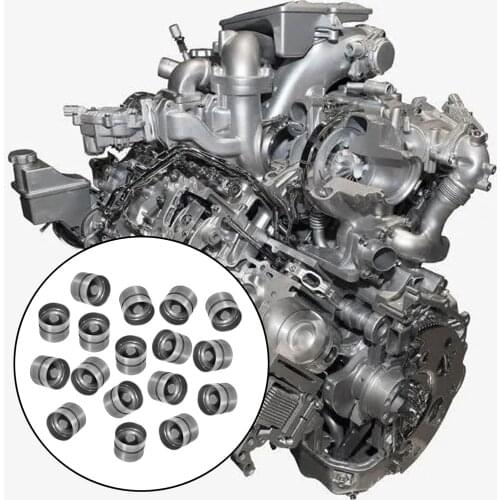 16Pieces Engine Valve Hydraulic Lifters Replacement Accessories Adjusters Parts for Kia 97-11 2223137100 617-0008 06828002686