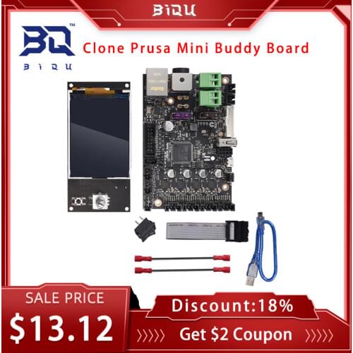 Clone Prusa Mini Buddy Board Integrated TMC2209 Driver MINI LCD28 V1.0 Screen Compatible with Prusa Firmware