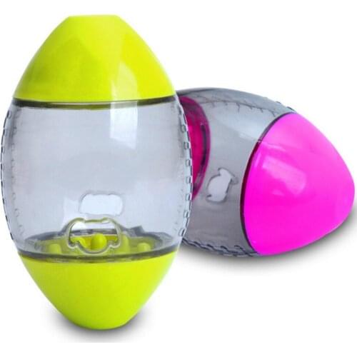 Cats Fun Bowl Toy Feeder Cat Feeding Pets Dog Tumbler Leakage Food Ball Puppy Pet Training Exercise Fun Bows