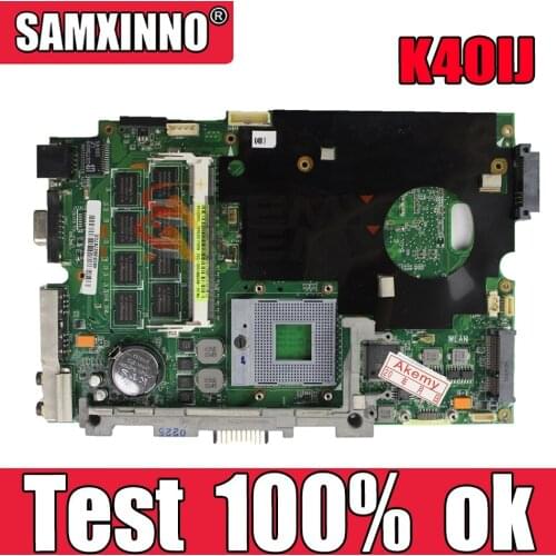 K50IJ Mainboard 2GB Onboard Memory For ASUS K40IJ K50IJ X5DIJ K40I K50I Laptop Motherboard Test OK
