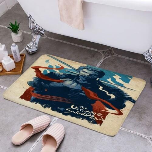The Ultimate Swordsman Cheaper Anti-slip Modern Area Rugs Living Room Balcony Bathroom Printed Carpet Doormat Hallway Bath Mat