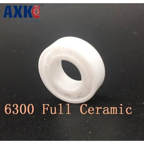 2019 New Arrival Promotion Axk 6300 Full Ceramic Bearing ( 1 Pc ) 10*35*11 Mm Zro2 Material 6300ce All Zirconia Ball Bearings