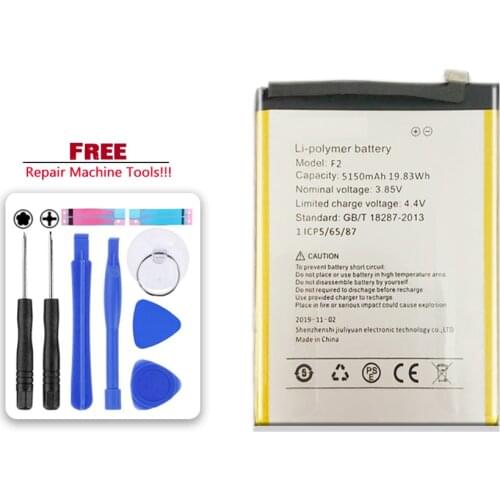 2021 New 5150mAh Battery for UMI Umidigi F2 F 2 Bateria Batteries