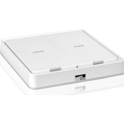 With Zigbee Gateway APP Control Smart Home No Wire Smart Tuya 4-Way Panel Scene Button Switch Used