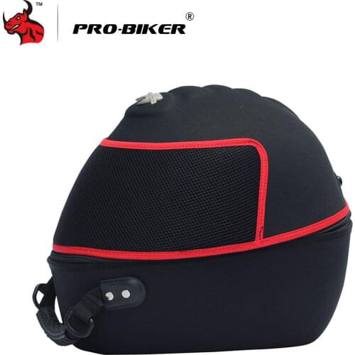 PRO-BIKER Motorcycle Bag Moto Helmet Bag Motorbike Travel Multifunction Tool Tail Bag Handbag Luggage Carrier Case