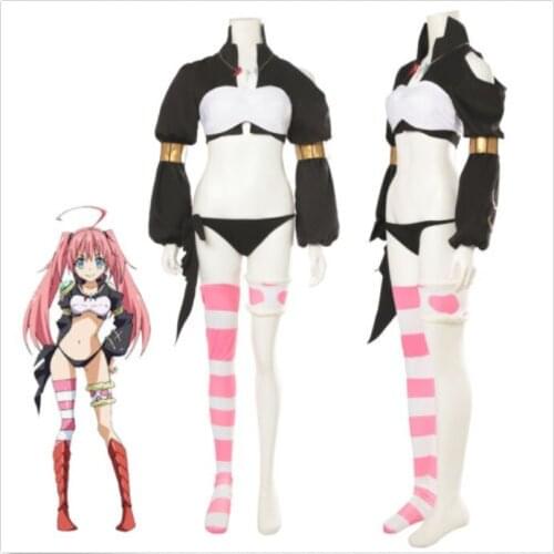 That Time I Got as a Slime Milim Nava Reincarnated Uniform Suit Cosplay Costume