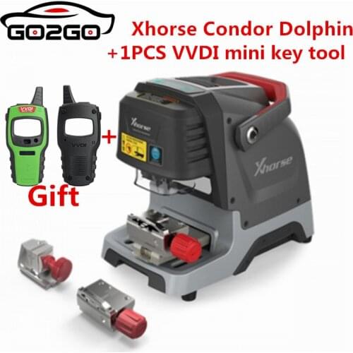 Xhorse Condor Dolphin Key Cutting Machine V1.0.7 Works on Phone Application Via Bluetooth in stock now