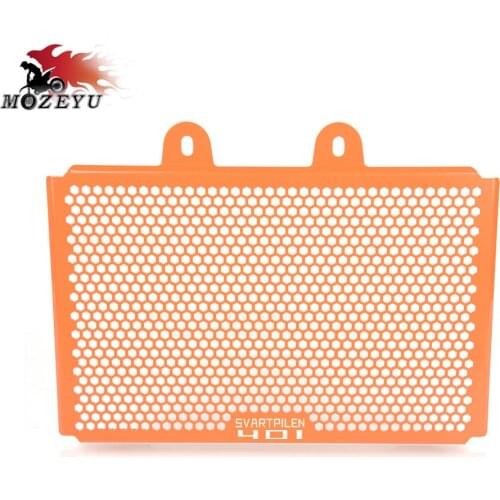 Moto Radiator Guard Grille Grill Protector Cover For Husqvarna 401 Vitpilen 2018-2020 2019 2020 Radiator Guard Svartpilen 401