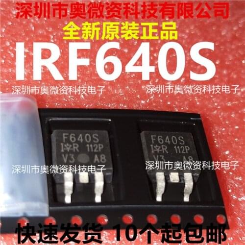 100% Original In Stock New IRF640S IRF640NS TO-263 18A 200V MOS