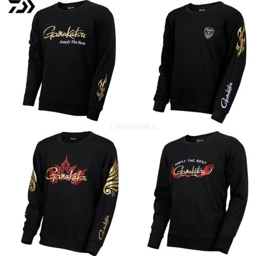 Gamakatsu 2020 Fishing Clothes Long Sleeve Hiking Jacket Autumn Outdoor Sports Light Breathable Leisure Fishing Sweatshirt